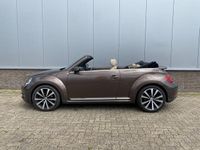 tweedehands VW Beetle (NEW) Cabriolet 1.4 TSI Sport Xenon, Beige Leer, Navi, 18 Inch, PDC