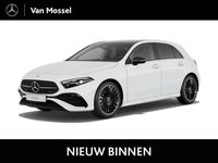 Nieuw Mercedes A180 AMG line 136 PK (100 kW) 2025 Wit Sedan