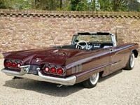 Occasion Ford Thunderbird 300 PK (220 kW) 1960 Rood Cabriolet