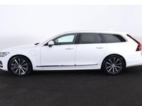 tweedehands Volvo V90 T8 AWD Inscription - IntelliSafe Assist & Surround - Parkeercamera achter - Verwarmde voorstoelen & stuur - Parkeersensoren voor & achter - Elektr. bedienb. voorstoelen met geheugen - 19' LMV