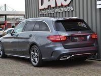 tweedehands Mercedes C200 Estate Premium Plus AMG 184PK Pano/LED/Leer/Acc/Vi