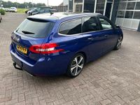 Occasion Peugeot 308 SW GT-line 204 PK (150 kW) 2015 Blauw Stationwagen