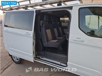 tweedehands Ford Transit Custom 170pk Automaat Dubbele cabine Navi Camera Airco Cruise 170PK Euro6 4m3 Airco Dubbel cabine Trekhaak Cruise control