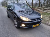 Occasion Peugeot 206 109 PK (80 kW) 2005 Zwart Stationwagen