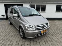 tweedehands Mercedes Vito 122 CDI 320 Lang V6 Automaat 224PK DC Luxe Dubbele Cabine BJ2012 Airco Cruise Controle Navi Elk. Ramen