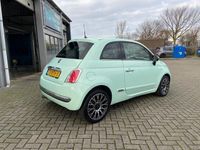 tweedehands Fiat 500 1.2 Lounge 2014 Verde Lattementa Groen | Panorama