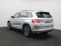 tweedehands Skoda Kodiaq Sportline Business 1.5 TSI 150pk DSG Automaat Panoramadak, e achterklep, Adaptive cruise control, Navigatie, Achteruitrijcamera, Stoelverwarming, Verwarmde voorruit, Parkeersensoren