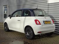 tweedehands Fiat Sedici 500 1.0 Hybrid Dolcevita Wit met Zwart Dak | Panoramadak |inch velgen | Erg leuke combinatie !!