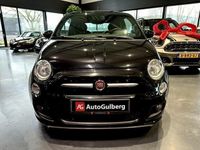 tweedehands Fiat 500 Abarth 500 S 1.2 Sport Edition Facelift Black Optic, Sportstoelen met leder, Sport Design, Navigatie, Dual Drive, USB, MP3, Bleu & Me, Velgen.