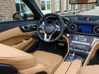 tweedehands Mercedes SL63 AMG SL-KlasseAMG Roadster Automaat | Designo | Distronic | Keramisch | Luchtvering | B&O Audio | Panoramisch-Variodak | Comand Online | Stoelventilatie | Bi-Xenon