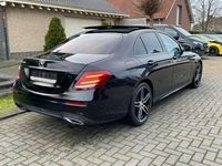 Occasion Mercedes E220 AMG line 163 PK (119 kW) 2017 Zwart Sedan