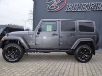 tweedehands Jeep Wrangler 2.2D SAHARA Unlimited Moparone Hardtop Grijskenteken.