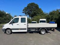 tweedehands Mercedes Sprinter 519 V6 DUBBELE CABINE OPEN LAADBAK / PICK-UP AUTOMAAT AIRCO ENZ