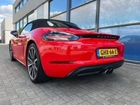 Occasion Porsche 718 Boxster 299 PK (219 kW) 2016 Rood Cabriolet