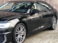 Occasion Audi A6 S-Line 300 PK (220 kW) 2020 Zwart, metallic lak Sedan