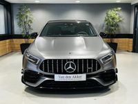 tweedehands Mercedes A45 AMG S AMG 4MATIC 422 PK // AMG Performance Kuipstoelen met Memory // Head-Up Display // V-Max 270 km/u // Burmester // AMG Ride Control // Multi-Beam // Panoramadak // Multicontourstoelen // Alcantara AMG Stuur