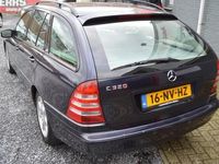 tweedehands Mercedes 320 C-KLASSE CombiElegance AUT Airco Leer Navi Bj 2004 Youngtimer