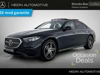 Occasion Mercedes E300 AMG line 204 PK (150 kW) 2024 Zwart Sedan