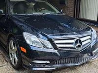 Occasion Mercedes E550 420 PK (308 kW) 2012 Zwart Cabriolet