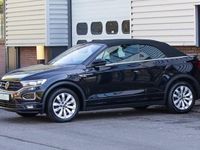 Occasion VW T-Roc Cabriolet R-line 150 PK (110 kW) 2021 Zwart Cabriolet