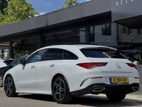 Occasion Mercedes CLA200 Shooting Brake AMG 165 PK (121 kW) 2021 Wit koplampen adaptief Stationwagen