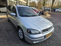 Occasion Opel Astra Njoy 84 PK (61 kW) 2003 Grijs, metallic lak Stationwagen