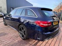 tweedehands Mercedes 180 C-KLASSE EstateCDI Sport AMG NETTO 16.890,- Xenon Leder