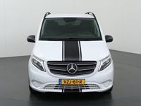 tweedehands Mercedes Vito Tourer 124 CDI L2 Edition Dubbele Cabine | 239 PK Dubbele Schuifdeur | LED-Verlichting | 19" LM Wielen | Navigatie | Stoelverwarming | Certified