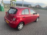 Occasion Nissan Micra S 98 PK (72 kW) 2013 Rood Hatchback