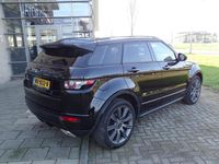 tweedehands Land Rover Range Rover Sport EVOQUE 2.2 SD4 4WD R dynamic AUTOMAAT, F1-Flippers, Panoramadak, Leder Interieur, Dode hoek detectie, Navigatie, Bordenherkenning, Airco/ECC, CruiseControl, Parkeersensoren