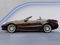 tweedehands Mercedes SL350 Elektr. Stoelen+MEM, Stoelverwarming, Leder, 19" Lichtmetalenvelgen, Bluetooth, Navigatiesysteem, Multifunctioneelstuurwiel (MET GARANTIE*)