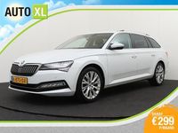 Occasion Skoda Superb Sport 150 PK (110 kW) 2021 Wit Stationwagen