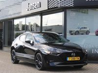 tweedehands Mazda 3 HB 2.0 e-SkyActiv-G 150 Homura , Demovoordeel ¤ 2.240,- , Navi, Apple Carplay, Clima, Adap. Cruise, LMV 18 Inch, Stoelverwarming, Camera, PDC, HUD