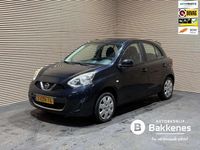 Occasion Nissan Micra Acenta 80 PK (58 kW) 2014 Zwart Hatchback