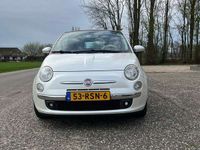 tweedehands Fiat 500 5001.2 parelmoer cabrio 2011