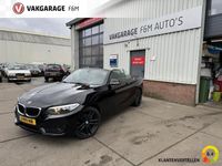 Occasion BMW 218 Executive 136 PK (100 kW) 2016 Zwart Cabriolet