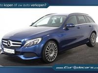 Occasion Mercedes C180 Avantgarde 116 PK (85 kW) 2018 Blauw Stationwagen