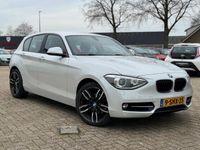 tweedehands BMW 118 118 i Executive NAVI KEY LESS GO NAP PARELMOER WIT