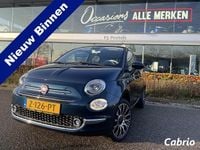 Occasion Fiat 500C Red 69 PK (50 kW) 2022 Blauw Cabriolet