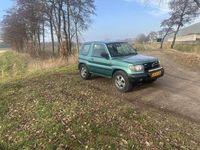 Occasion Mitsubishi Pajero 120 PK (88 kW) 2001 Groen SUV