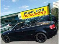Occasion Audi A4 Cabriolet S-Line 135 PK (99 kW) 2007 Zwart Cabriolet