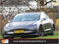 Occasion Tesla Model 3 Long Range RWD 258 kW (351 PK) 2019 Grijs Sedan