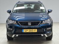 tweedehands Seat Ateca 1.4 TSI Style/ AUTOMAAT!/ Apple + Android/ 17'' LMV/ Clima/ Cruise/ Elek. pakket/ Isoifx/ Bluetooth/ Armsteun/ Multi. LEDER. Stuur/ Mistl./ PDC/ Dakrails/ LED Dagrijverl.