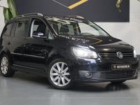 tweedehands VW Touran 1.4 TSI Highline AUTOMAAT ALL SEASON-CLIMA-CRUISE-LEDER-NAVIGATIE-PANORAMA-PDC-STOELVERWARMING-XENON