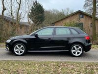 Occasion Audi A3 Sportback Sport 150 PK (110 kW) 2017 Zwart Hatchback