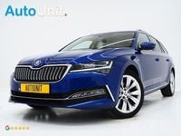 Occasion Skoda Superb LAURIN & KLEMENT 218 PK (160 kW) 2022 Blauw Stationwagen