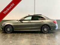 tweedehands Mercedes C250 AMG Night Edition Plus | Camera | Pano | Burmester | Dodehoek |