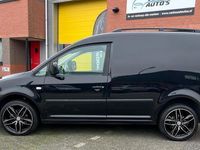 tweedehands VW Caddy 1.6 TDI stoelverwarming. navi. leder