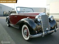 Occasion Mercedes 170 1950 Rood2 tone rood + zwart Cabriolet