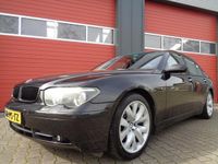 tweedehands BMW 745 7-SERIE i Executive V8 334PK,Zwart Leder ,Opendak, Bomvol!